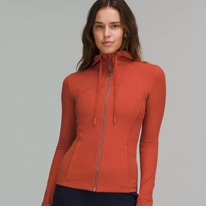 NWT Lululemon Hooded Define Jacket Nulu in Red Rock